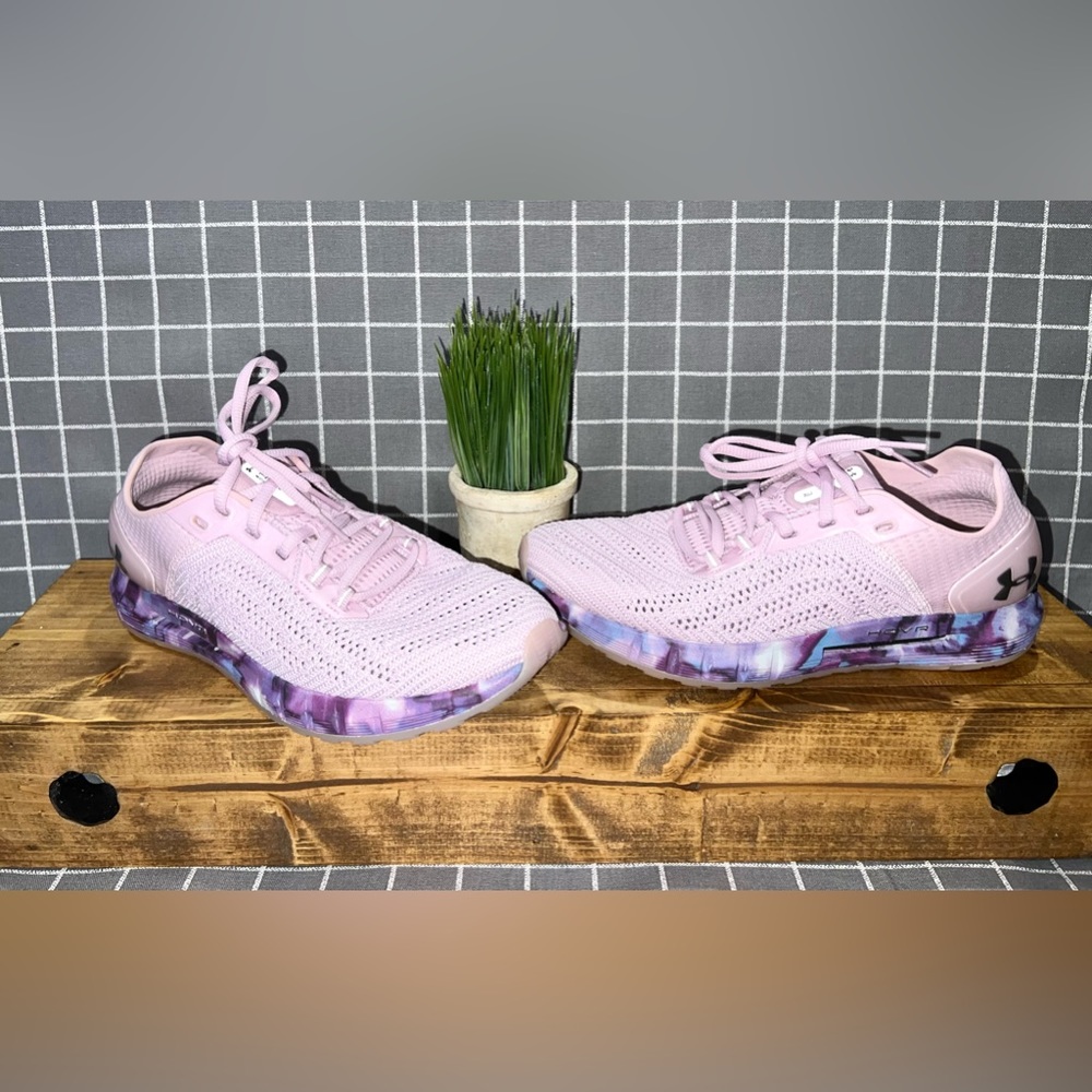Under Armour Hovr Sonic 2 Hype Bluetooth Running Shoes Purple Size 9